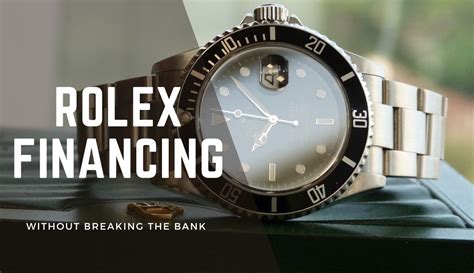 rolex financing